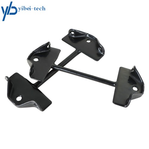 2× Battery Strap Hold Down Bracket Pair Fit For Dodge Ram 1500 2500 3500 Pickup - Picture 2 of 8