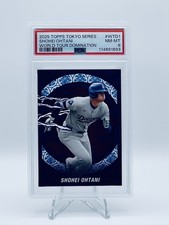  2025 TOPPS-TOKYO SERIES-WORLD TOUR DOMINATION-Shohei Ohtani-PSA 8 - WTD-1