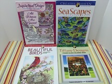 4X adult coloring books Creative Haven Inspirational Designs Unused