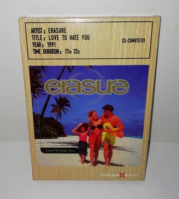 Erasure - Love To Hate You (Single) (Wood Box, Mini-CD) SEALED