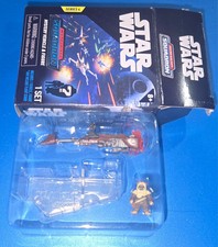 Star Wars Micro Galaxy Squadron Speeder Bike  Endor - Flaming  with Paploo