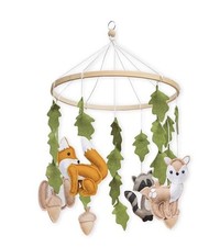 First Landings Woodland Baby Mobile Crib Nursery Shower Gift Forest Animals Owl