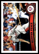 Hunter Pence 2011 Topps Update #US92 Phillies MLB READ FREE SHIP AutographDen