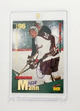 RC #/ED AUTO Cameron Mann 1996 Signature Rookies #15 Peterborough Bruins 