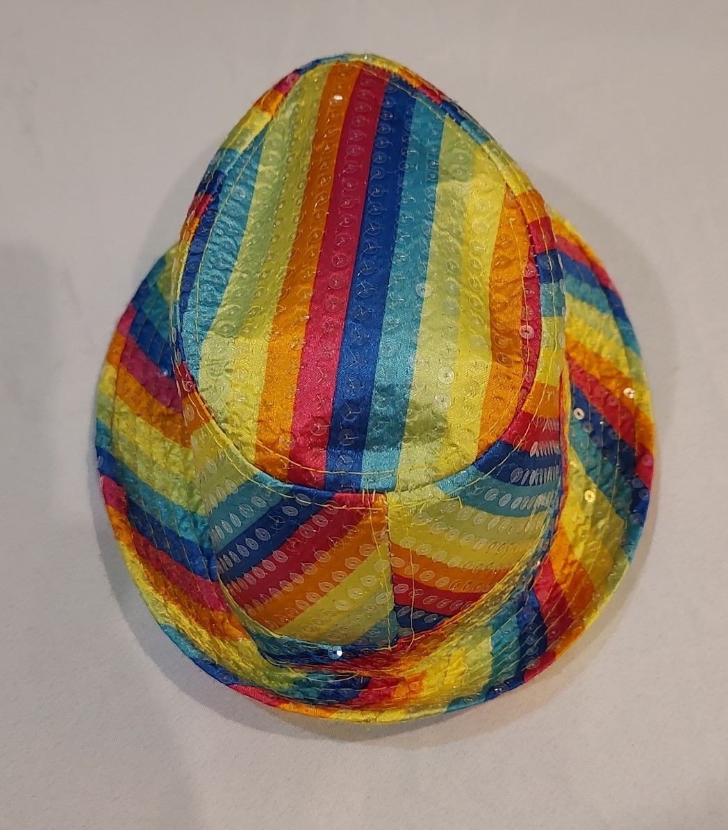 KBW Global Rainbow Party Hat