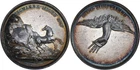 Germany: Motivational Medal Silver N.D. (circa 1780-1810) (D.F.Loos, 30mm) - aUNC