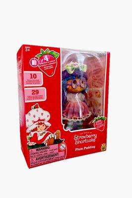 Strawberry Shortcake Plum Pudding Fashion Doll Articulated 10 Pieces Boxed