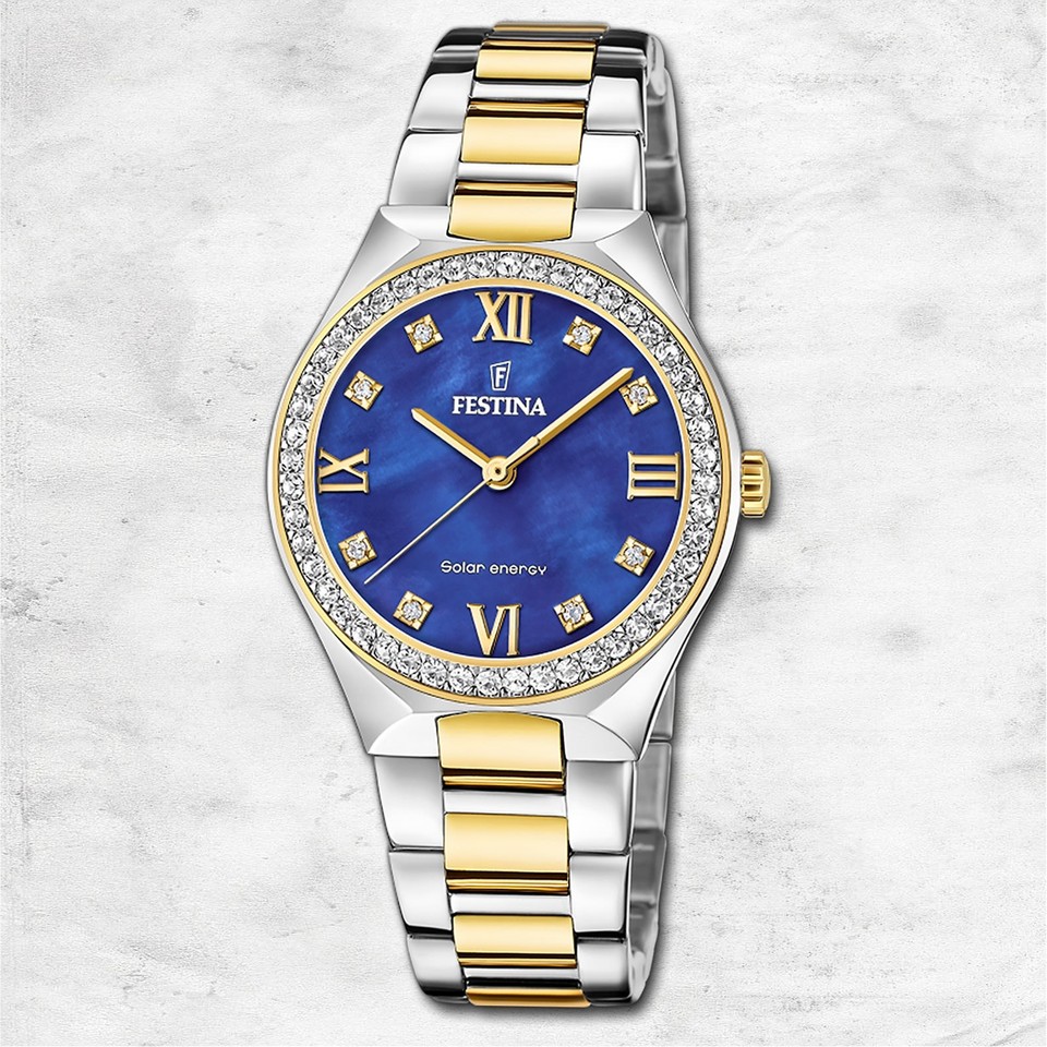 Festina Damenuhr Gold Silber Gold Festina Silber Festina Damenuhr