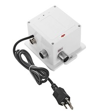 Automatic Sensor Control Box Dual Powered for Bathroom Sink Package 1, White
