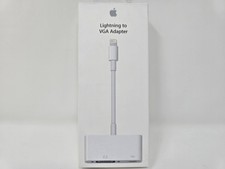 Image of Official Genuine Apple Lightning Cable to VGA Adapter Converter A1439 New Boxed