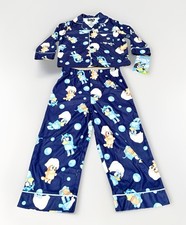 NEW Bluey  Bingo Toddler Girls' 2pc Button Top/Pull-On Pants Pink Pajama Set 2T