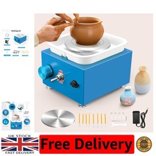 Quiet Electric Pottery Wheel 2000RPM with Detachable Basin - Art Craft Starter