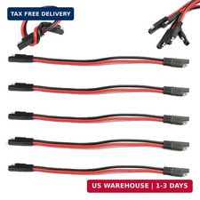 5 Pack 12 Gauge 2 Pin Quick Disconnect Polarized Wire Harness SAE Connector Bull