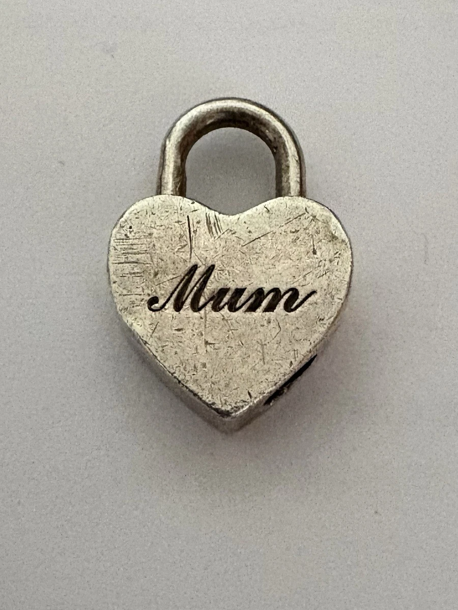Mum Tafany & ko 925  Heart Charm/Pendant Used