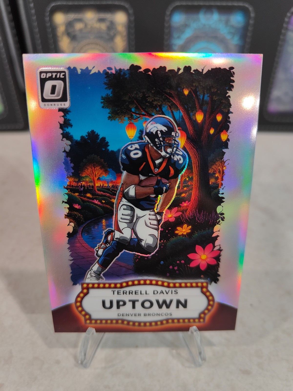 2025 Panini Donruss Optic - Uptowns Terrell Davis #19 Broncos