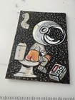 ACEO Art Card Original Signed 2.5x3.5” Mixed Media Mini Art Juan David Perez — photo 1