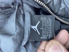 Air Jordan Youth Puffer Jacket Vest Long Sleeve, Hoodie Style, Size M 10-12yrs