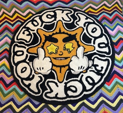 RARE OFFICIAL GloGang Chief Keef F*** YOU Rug Gloman | eBay