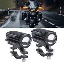 LED Motorcycle Driving Lights 60W 12000LM Fog Lights 6000K Driving Auxiliary ...