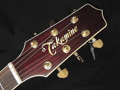Electric Acoustic Guitar Takamine DMP551C WR Wine Red Solid Cedar