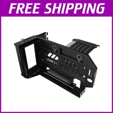 MasterAccessory Premium Vertical GPU Holder Kit V3 with PCIe 4.0 Riser - Black