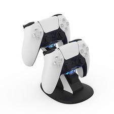 PS5 Controller Charging Dock - Portable Dual Charging Stand with USB Cable