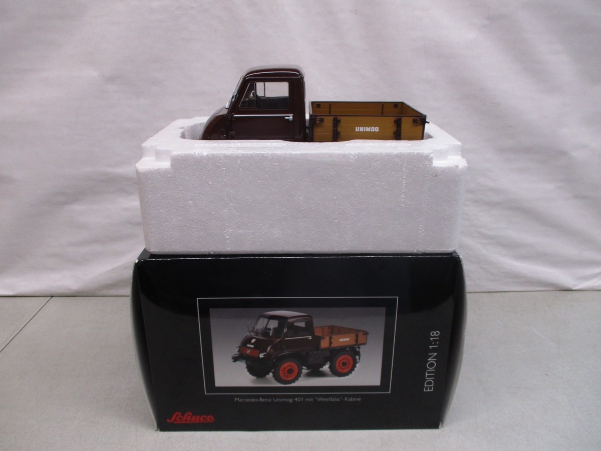 Schuco Mercedes Benz Unimog 401 1/18 | eBay