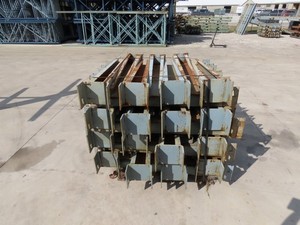 48"L x 8"W  Cantilever Rack Arm Support No Lip Square Pin Type Gray