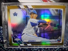 2021 Topps Chrome NPB Sota Ikeya  Gold /50