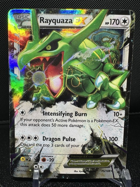 Rayquaza EX #75 (Roaring Skies (2015))