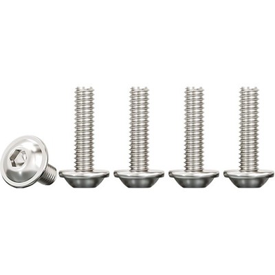 Innensechskant Flanschschrauben Edelstahl M4x20mm V2A 50 Stück