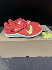 Nike Zoom Rival Jump DR2756-600 Bright Crimson Lime Blast Men's 3.5 Spikes