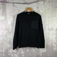 Barbour International Sweatshirt Men  s Classic Long Sleeve Black Size L