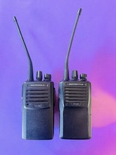 Lot of 2 Vertex VX-261-D0-5 VHF 136-174 MHz 16 Ch Two-way Radios