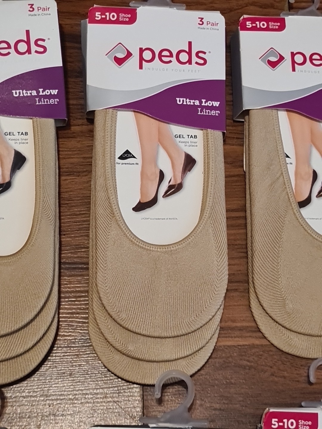 Lot Of 27 Pairs Of Peds Foot Liners Variety