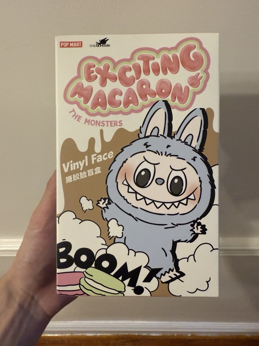 Popmart Labubu The Monsters Exciting Macaron Vinyl Plush Blind Box