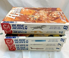 LOT OF 5 BLADE OF HEAVEN BOOKS VOL 1-3 6 & 7
