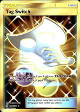 Tag Switch -254/236 - Gold Secret Rare - Pokemon Sm-Unified Minds - (NM) on eBay