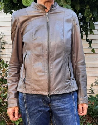 Lederjacke Damen Gr.38 Freizeit, Motorrad - Bild 1 von 2