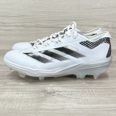 Adidas Adizero Impact TPU White Black Baseball Cleats IH4730 RARE