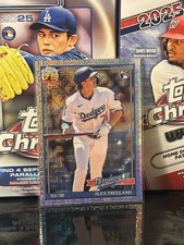 2026 Topps Series 1 Alex Freeland (RC) Chrome Mojo Refractor #91C-56 LA Dodgers