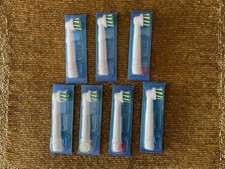 OEM ORAL B CROSS ACTION X - REPLACEMENT TOOTHBRUSH HEADS - 7 COUNT