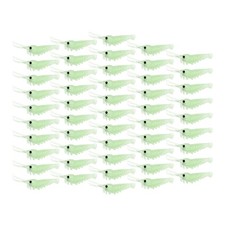 Fishing Tackle Glowing Simulation Prawns Saltwater Hook Soft Shrimp Lures