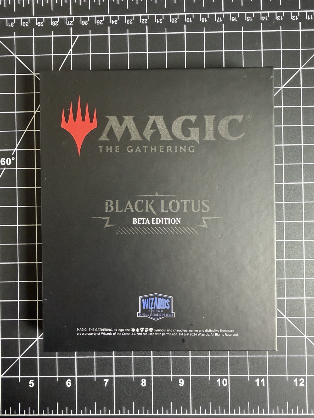 Magic: The Gathering Black Lotus Beta Edition 1 oz Silver Round - COA view 5