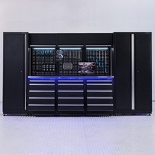 Datona Premium Werkstatteinrichtung Edelstahl...