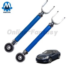 2pcs Adjustable Rear Camber Kit For Nissan 370z Infiniti G25 G35 G37 Fx Qx Ex 2pcs Adjustable Rear Camber Kit For Nissan 370z Infiniti G25 G35 G37 Fx Qx Ex