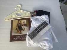 New Without Box VTG American Girl KIRSTEN WINTER SKIRT AND BLOUSE SET Complete