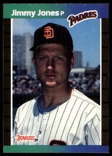 Jimmy Jones 1989 Donruss #247 Padres MLB READ FREE SHIPPING AutographDen
