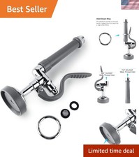 Efficient 1.42 GPM Commercial Sink Sprayer with Rubber Nozzles - Chrome Finish