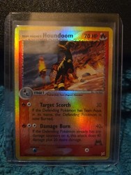 Team Magma's Houndoom 34/95 EX Team Magma vs Team Aqua Reverse Holo